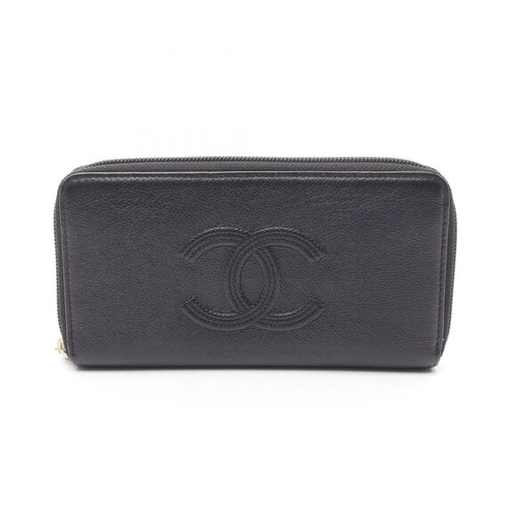 Chanel Coco Mark Calfskin Long Wallet - Picture 1 of 10